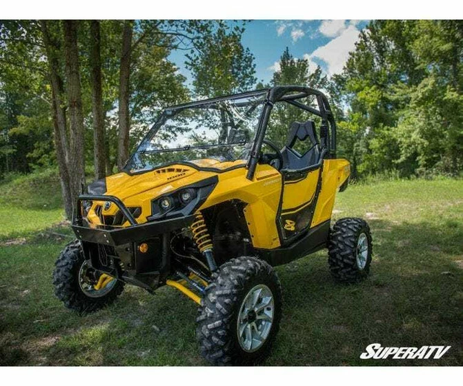 SuperATV Can-am Commander Scratch Resistant Flip Down Windshield - Image 9