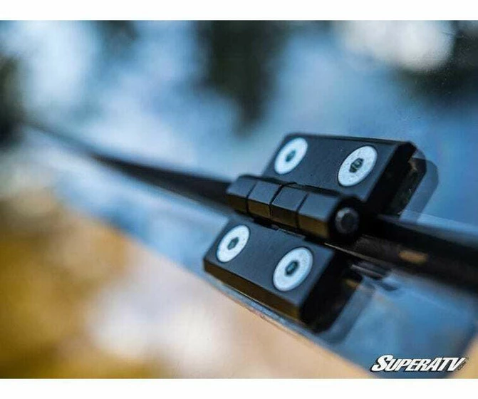 SuperATV Can-am Commander Scratch Resistant Flip Down Windshield - Image 12