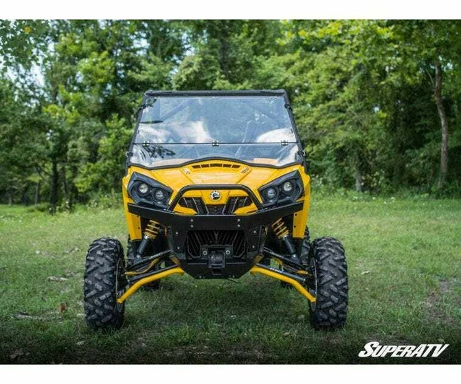 SuperATV Can-am Commander Scratch Resistant Flip Down Windshield - Image 11