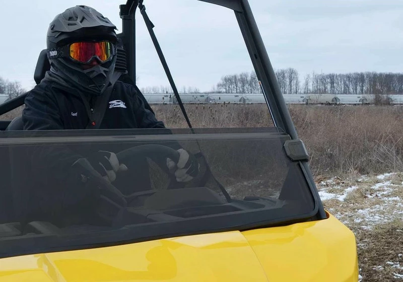 SuperATV Can-Am Defender Half Windshield - Image 2
