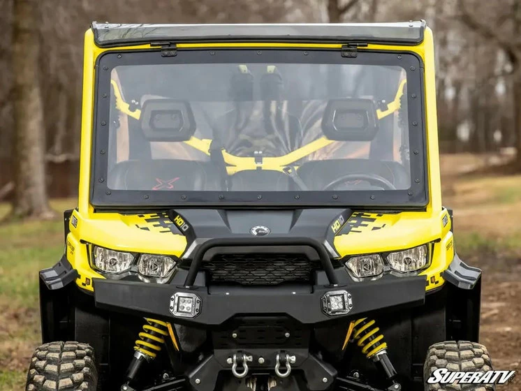 SuperATV Can-Am Defender Maxdrive Power Flip Windshield - Image 7
