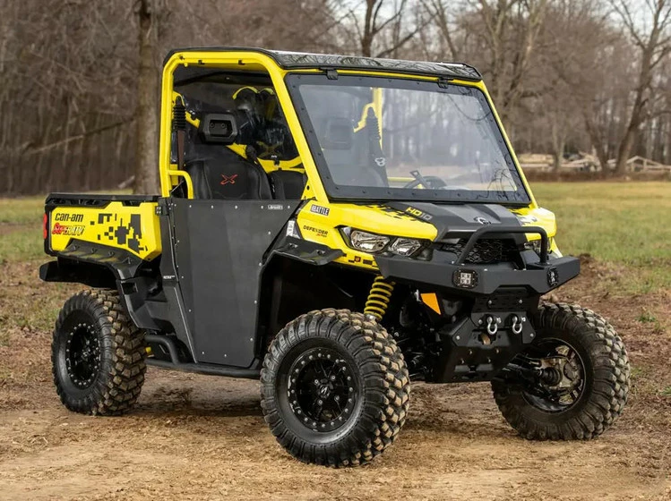 SuperATV Can-Am Defender Maxdrive Power Flip Windshield - Image 8