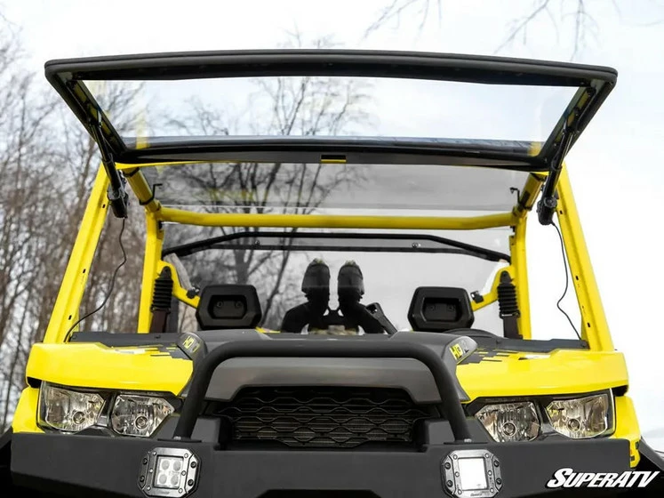 SuperATV Can-Am Defender Maxdrive Power Flip Windshield - Image 4