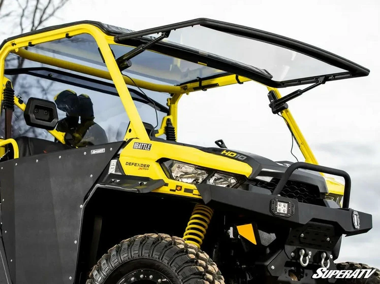 SuperATV Can-Am Defender Maxdrive Power Flip Windshield - Image 5