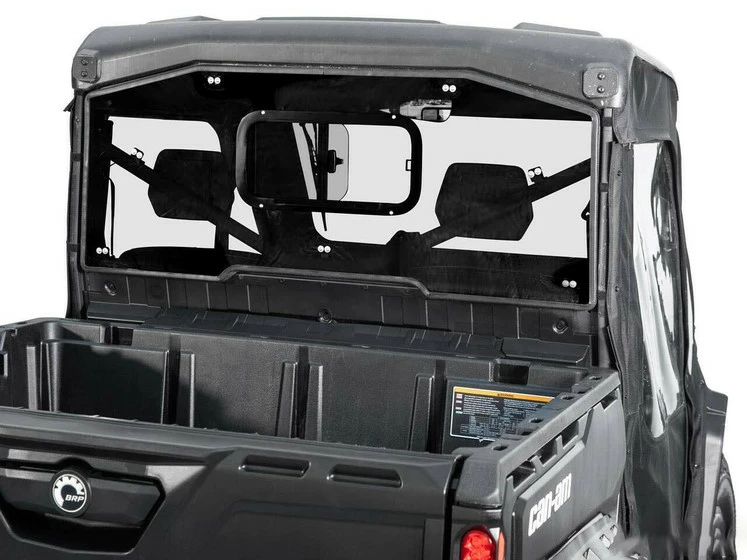 SuperATV Can-Am Defender Sliding Rear Windshield