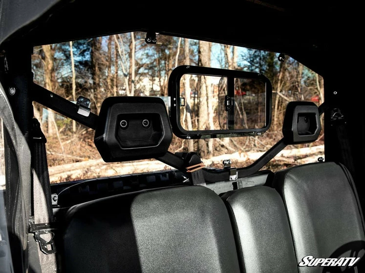 SuperATV Can-Am Defender Sliding Rear Windshield - Image 7