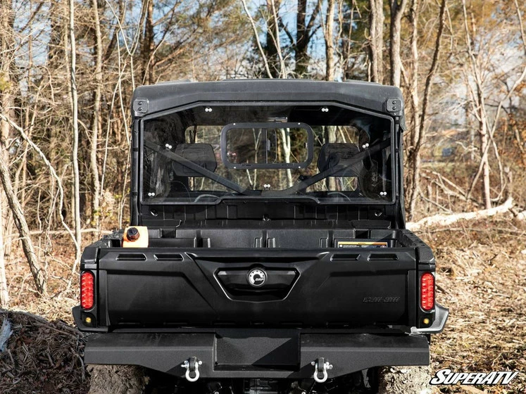 SuperATV Can-Am Defender Sliding Rear Windshield - Image 4