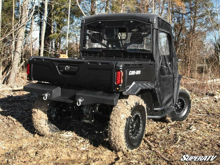 SuperATV Can-Am Defender Sliding Rear Windshield - Image 8