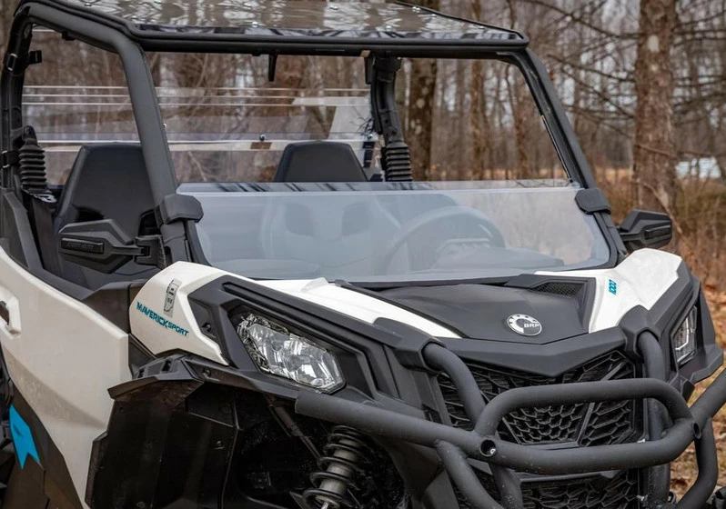 SuperATV Can-Am Maverick Sport Half Windshield - Image 2