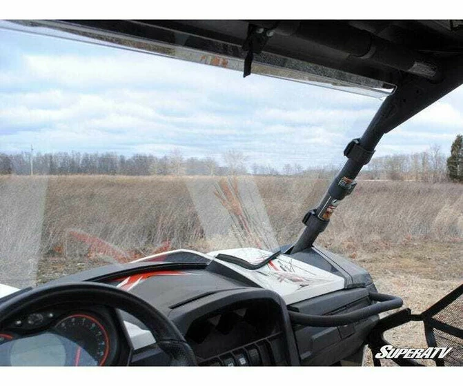 SuperATV Can-am Maverick Scratch Resistant Full Windshield - Image 6