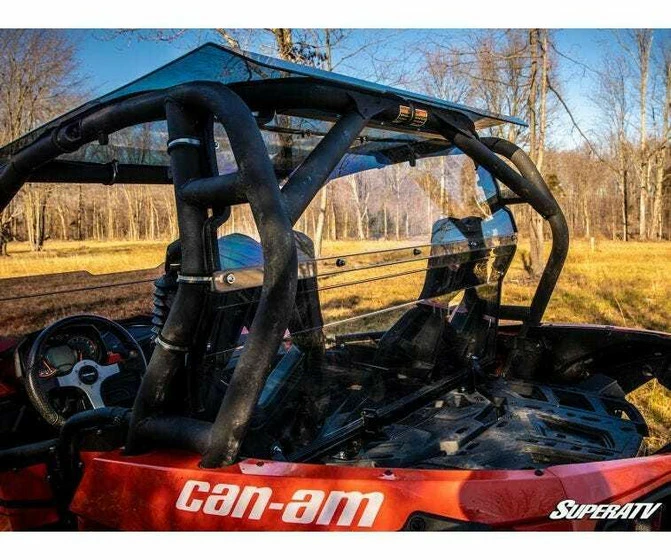 SuperATV Can-Am Maverick Windshield (Rear) (Clear Standard) - Image 7
