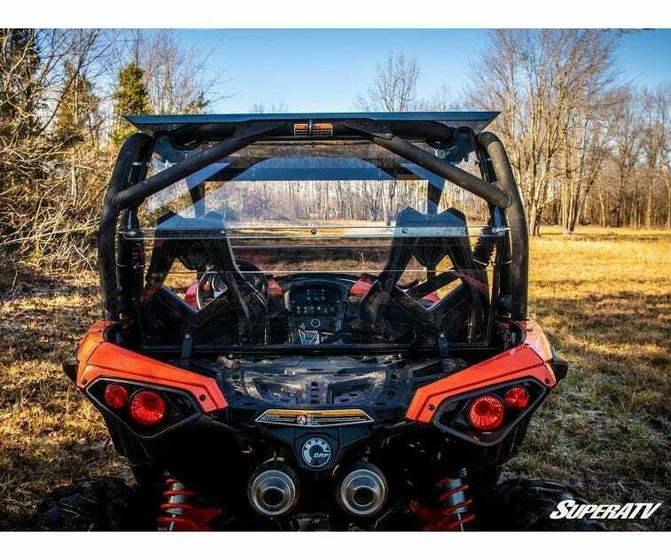 SuperATV Can-Am Maverick Windshield (Rear) (Clear Standard) - Image 4