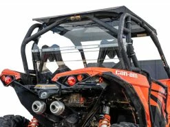 SuperATV Can-Am Maverick Windshield (Rear) (Clear Standard)
