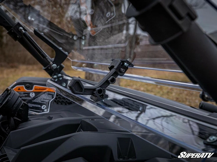 SuperATV Can-Am Maverick X3 Flip Windshield - Image 4