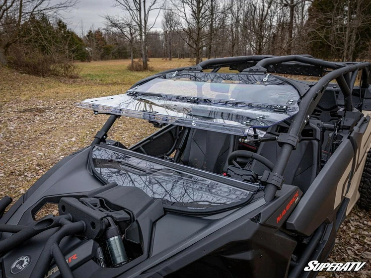 SuperATV Can-Am Maverick X3 Flip Windshield - Image 8