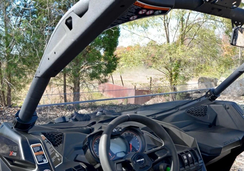 SuperATV Can-Am Maverick X3 Half Windshield - Image 6