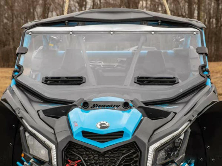 SuperATV Can-am Maverick X3 Vented Full Windshield