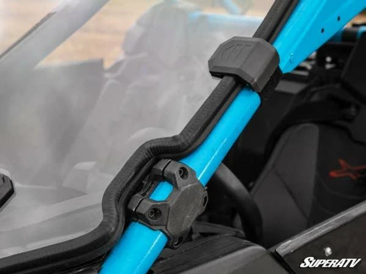 SuperATV Can-am Maverick X3 Vented Full Windshield - Image 4