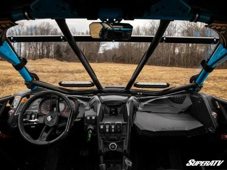 SuperATV Can-am Maverick X3 Vented Full Windshield - Image 6