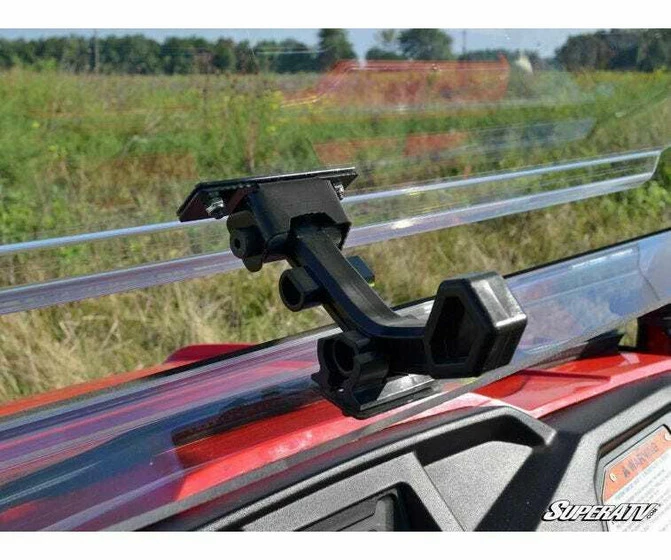 SuperATV Honda Pioneer 500 Windshield (Flip) (Scratch Resistant) - Image 6