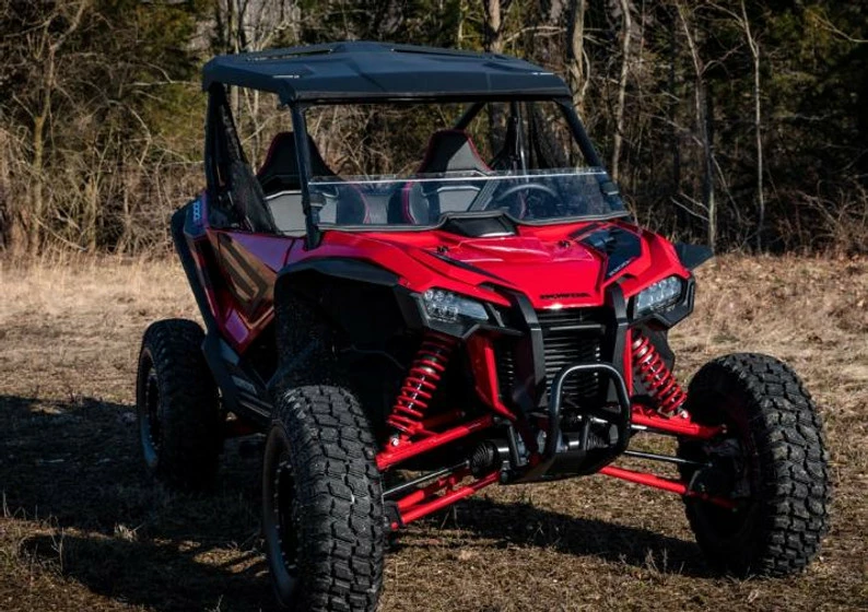 SuperATV Honda Talon 1000 Half Windshield - Image 2
