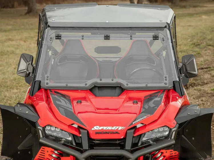 SuperATV Honda Talon 1000 MaxDrive Power Flip Windshield - Image 5