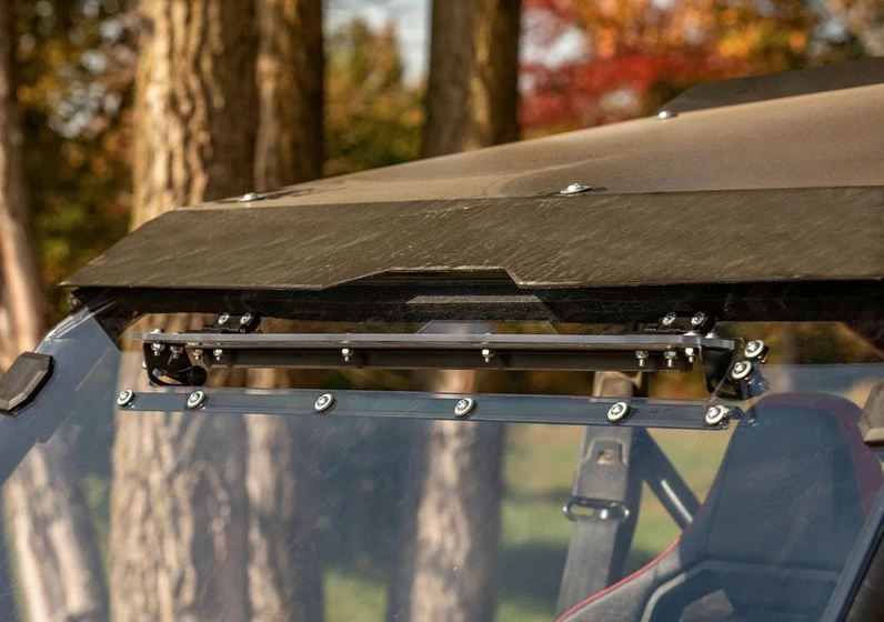 SuperATV Honda Talon 1000X Scratch Resistant Vented Full Windshield - Image 2