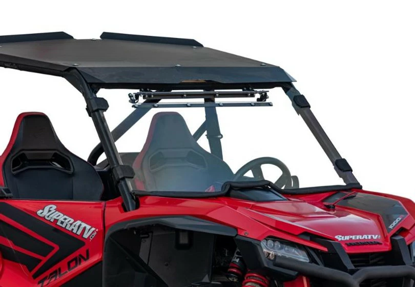SuperATV Honda Talon 1000X Scratch Resistant Vented Full Windshield
