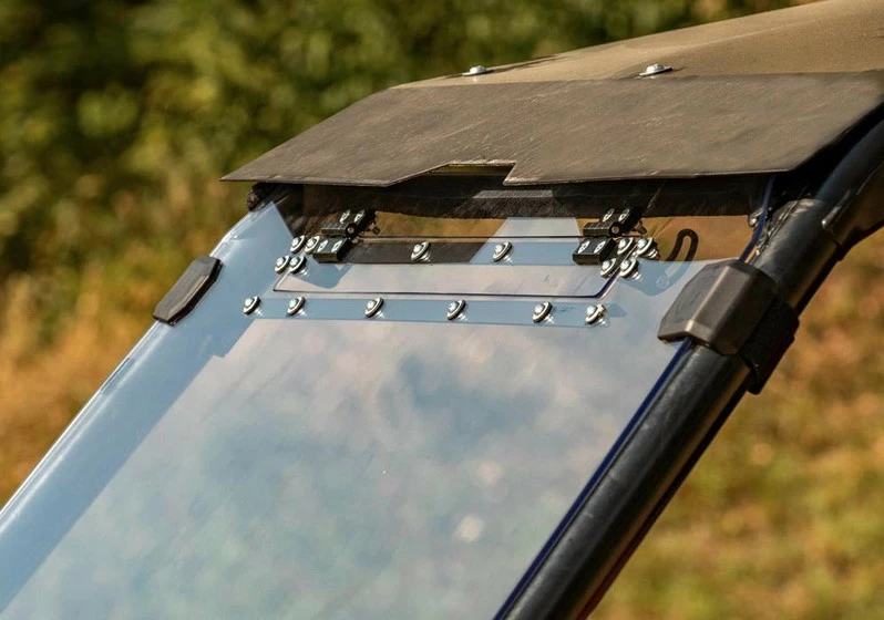 SuperATV Honda Talon 1000X Scratch Resistant Vented Full Windshield - Image 3