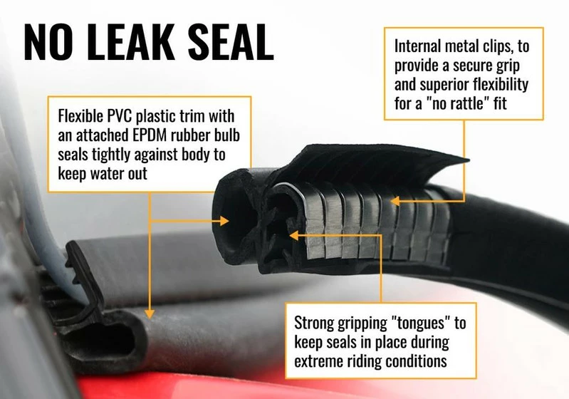 SuperATV Kawasaki Mule Pro Half Windshield - Image 3