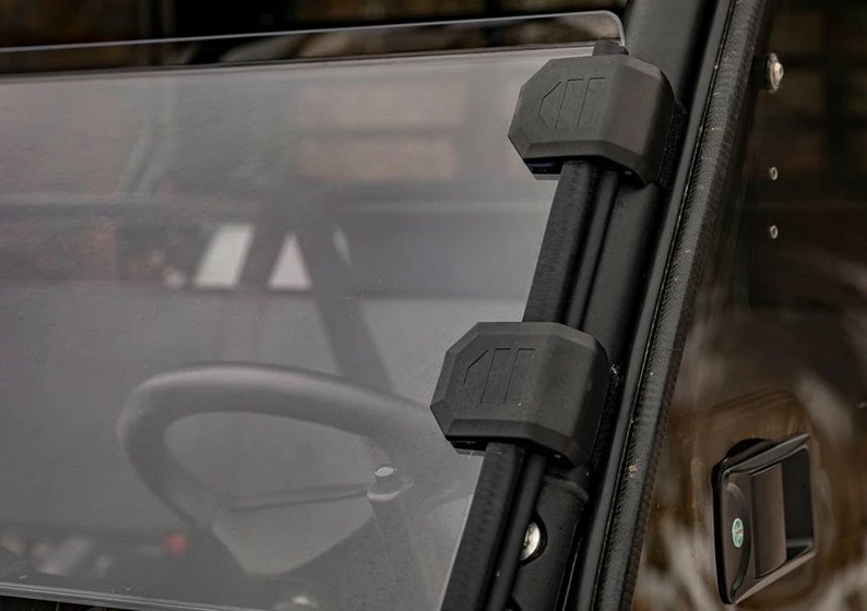 SuperATV Kawasaki Mule Pro Half Windshield - Image 4