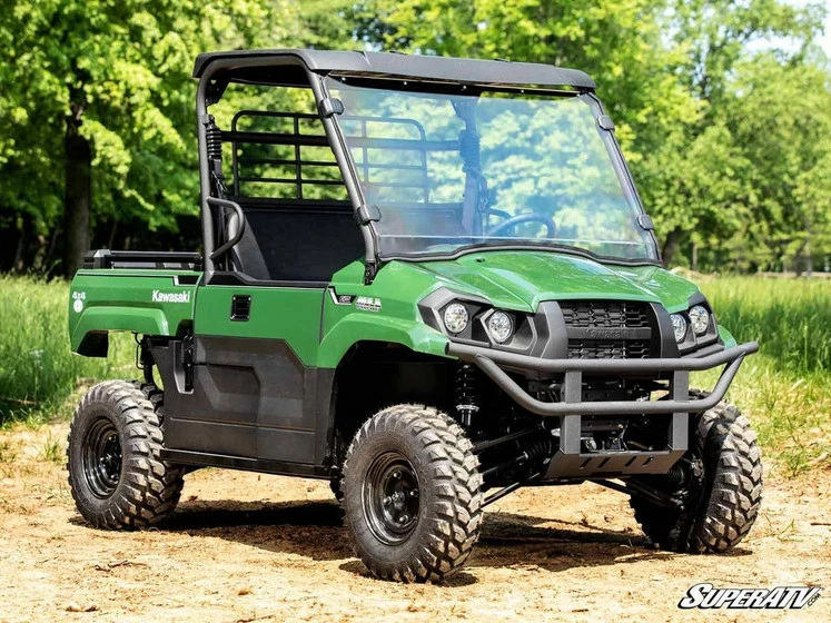 SuperATV Kawasaki Mule Pro-MX Scratch-Resistant Full Windshield - Image 7