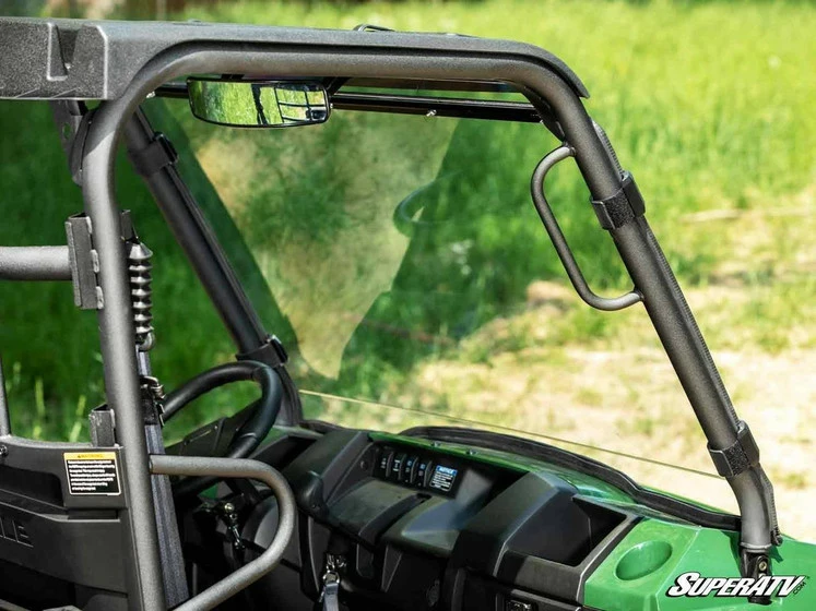 SuperATV Kawasaki Mule Pro-MX Scratch-Resistant Full Windshield - Image 6