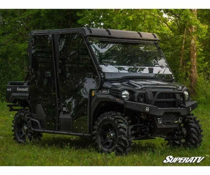 SuperATV Kawasaki Mule Pro Windshield (Flip Down) (Scratch Resistant) - Image 9