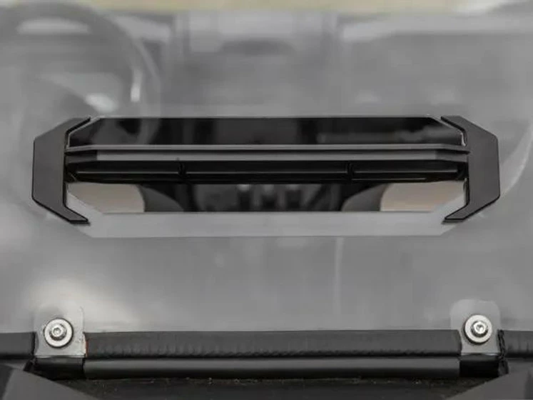 SuperATV Kawasaki TERYX KRX 1000 Rear Vented Windshield - Image 3