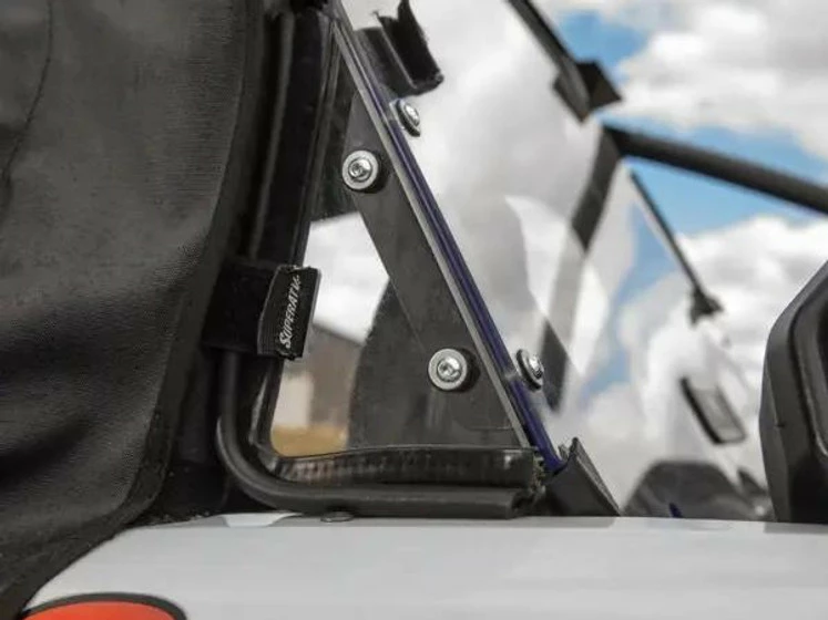 SuperATV Kawasaki TERYX KRX 1000 Rear Vented Windshield - Image 5