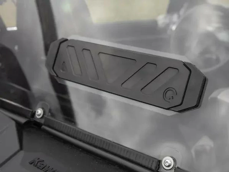 SuperATV Kawasaki TERYX KRX 1000 Rear Vented Windshield - Image 4