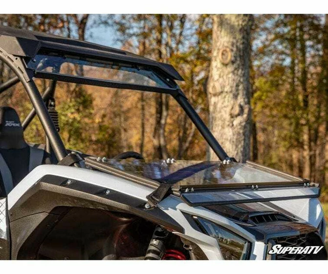 SuperATV Kawasaki Teryx KRX 1000 Windshield (Flip Down) - Image 6