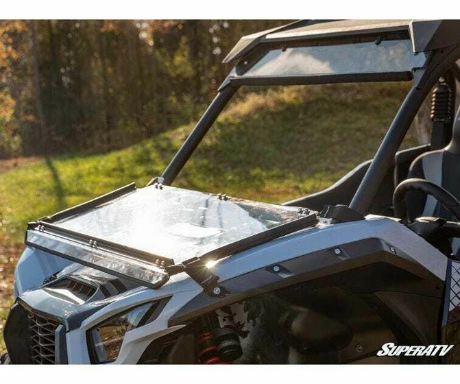 SuperATV Kawasaki Teryx KRX 1000 Windshield (Flip Down) - Image 7