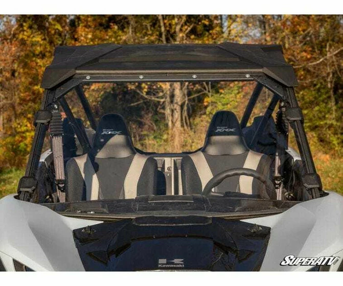 SuperATV Kawasaki Teryx KRX 1000 Windshield (Full) (Scratch Resistant) - Image 2