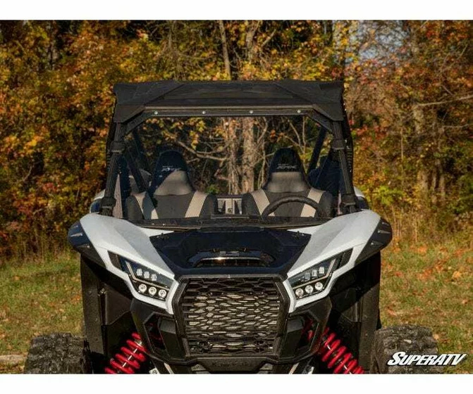 SuperATV Kawasaki Teryx KRX 1000 Windshield (Full) (Scratch Resistant) - Image 3