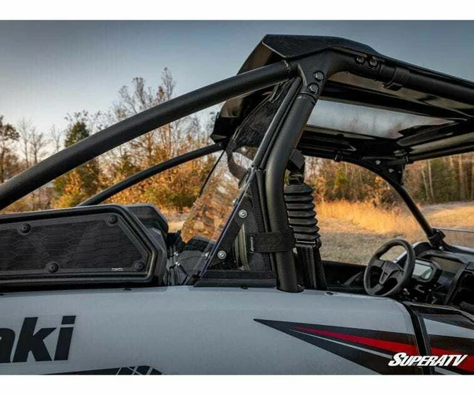 SuperATV Kawasaki Teryx KRX 1000 Windshield (Rear) - Image 4