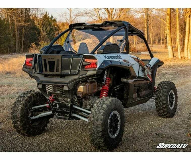 SuperATV Kawasaki Teryx KRX 1000 Windshield (Rear) - Image 3