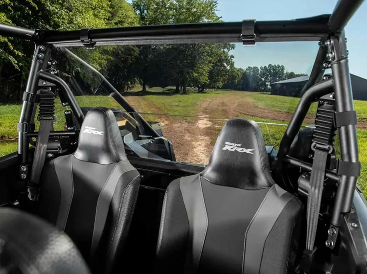 SuperATV Kawasaki Teryx KRX 4 1000 Rear Windshield - Image 2