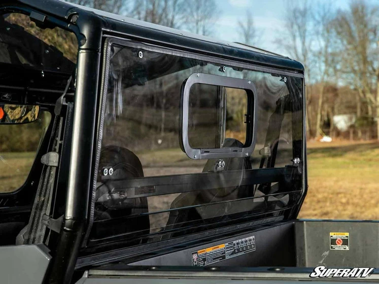 SuperATV Polaris General 1000 Sliding Rear Windshield - Image 3