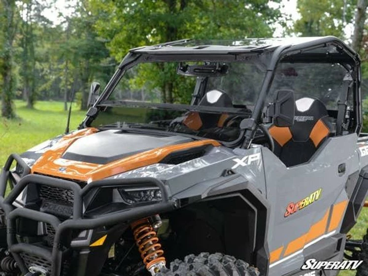 SuperATV Polaris General Half Windshield (Dark Tint) - Image 4