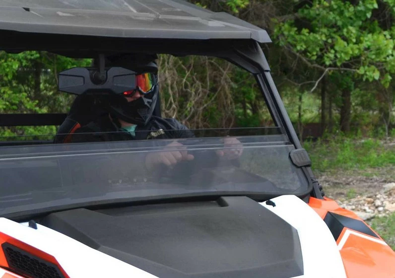 SuperATV Polaris General Half Windshield - Image 5