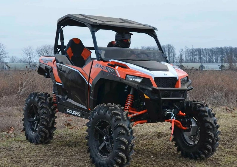 SuperATV Polaris General Half Windshield - Image 2