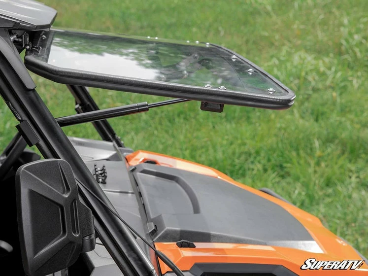 SuperATV Polaris General Scratch Resistant Flip Windshield - Image 5