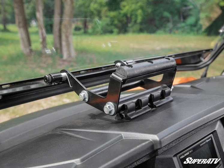 SuperATV Polaris General Scratch Resistant Flip Windshield - Image 4